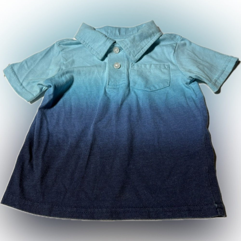 Garanimals 3-tone Blue Shirt Size 2T Kids Polo Shirt